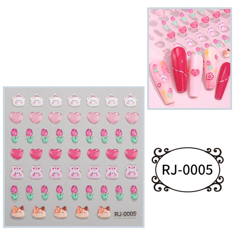 Японские и корейские наклейки для маникюра с тиснением 5D трехмерные драгоценные камни лазерное бронзирование мультяшные наклейки для ногтей 60*60mm
Японские и корейские наклейки для маникюра с тиснением 5D трехмерные драгоценные камни лазерное бронзирование мультяшные наклейки для ногтей 60*60mm