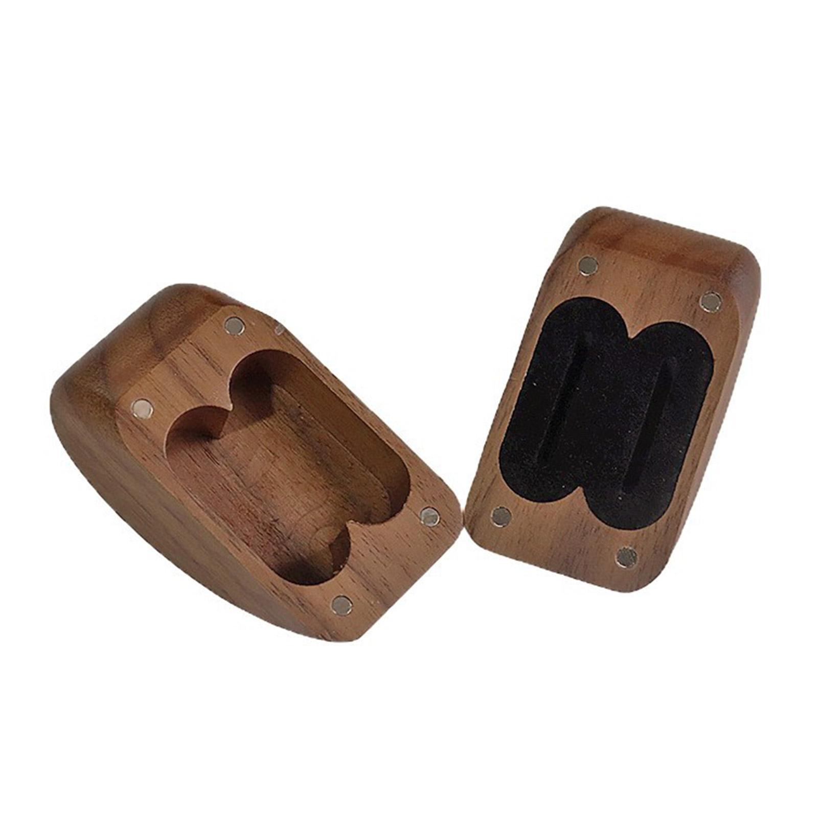 Natural Walnut Wood Ring Case With Magnetic Fastener Unique Heart Shape Compact Size For Safe Ring Storage And Travel 1
Natural Walnut Wood Ring Case With Magnetic Fastener Unique Heart Shape Compact Size For Safe Ring Storage And Travel 1