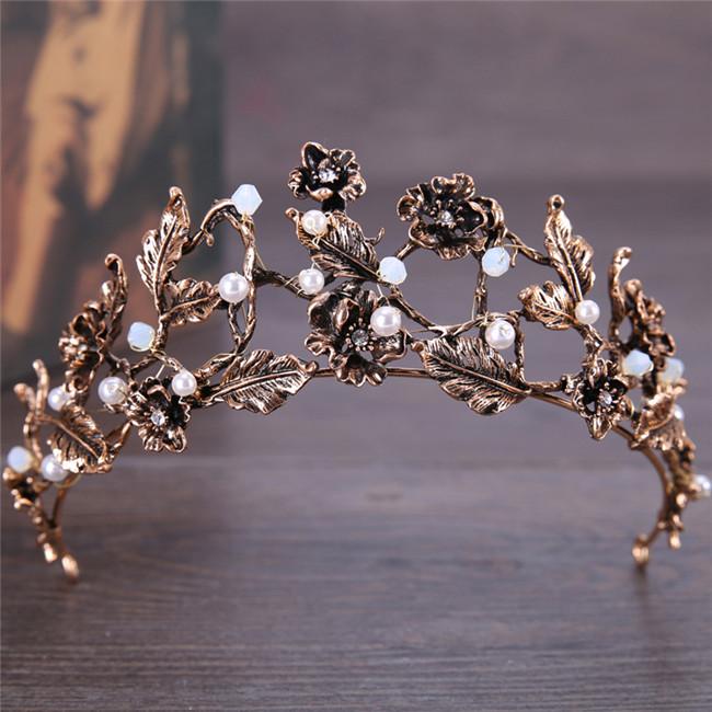 DIEZI Baroque Vintage Crystal Wedding Bridal Tiaras Hairband Headpiece Black Princess Pageant Crown Bridal Hair Accessories
DIEZI Baroque Vintage Crystal Wedding Bridal Tiaras Hairband Headpiece Black Princess Pageant Crown Bridal Hair Accessories