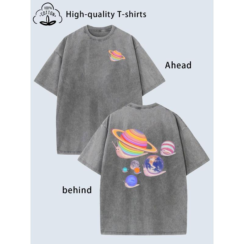 Men s Heavyweight Vintage Retro T-Shirt - Distressed Washed Oversized Fit - Soft Breathable ,Round Neck Short Sleeve Casual Streetwear Tee for Men 5XL сірий
Men s Heavyweight Vintage Retro T-Shirt - Distressed Washed Oversized Fit - Soft Breathable ,Round Neck Short Sleeve Casual Streetwear Tee for Men 5XL сірий