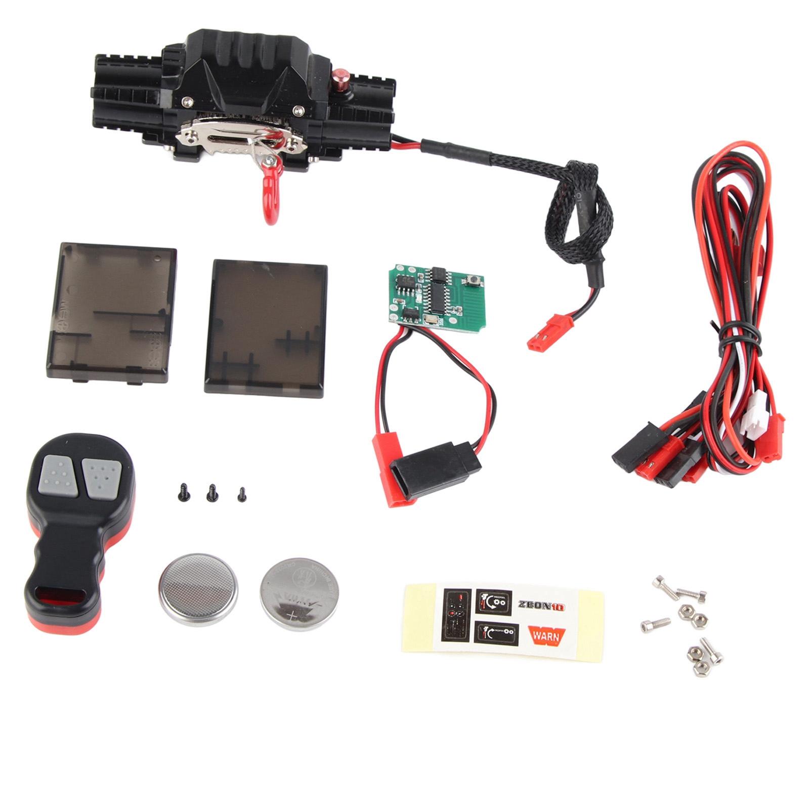Automatic Winch Metal Automatic Winch RC Metal Automatic Double Motor Simulated Winch Controller Receiver Fits for TRAXXAS Car
Automatic Winch Metal Automatic Winch RC Metal Automatic Double Motor Simulated Winch Controller Receiver Fits for TRAXXAS Car