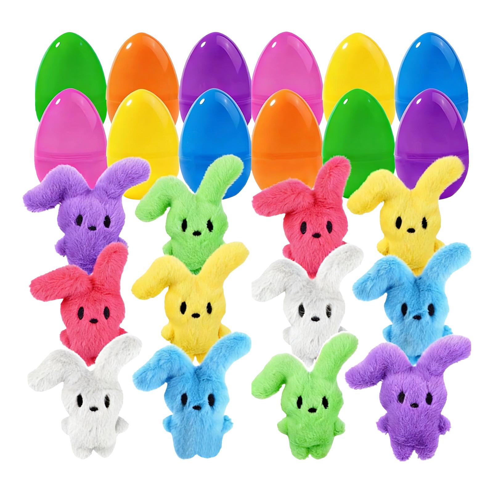 12-piece Easter Egg Set With Bunny Figurines, Openable Surprise Eggs, And Holiday Basket Fillers
12-piece Easter Egg Set With Bunny Figurines, Openable Surprise Eggs, And Holiday Basket Fillers