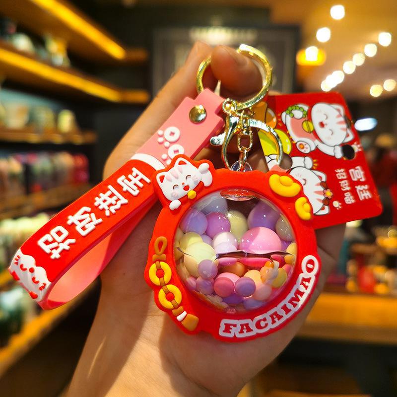 Authentic Oil Recruitment Cat New Year Keychain New Year PVC Keyring Small Gift Doll Machine Wholesale Kawaii Cute Small Gift
Authentic Oil Recruitment Cat New Year Keychain New Year PVC Keyring Small Gift Doll Machine Wholesale Kawaii Cute Small Gift