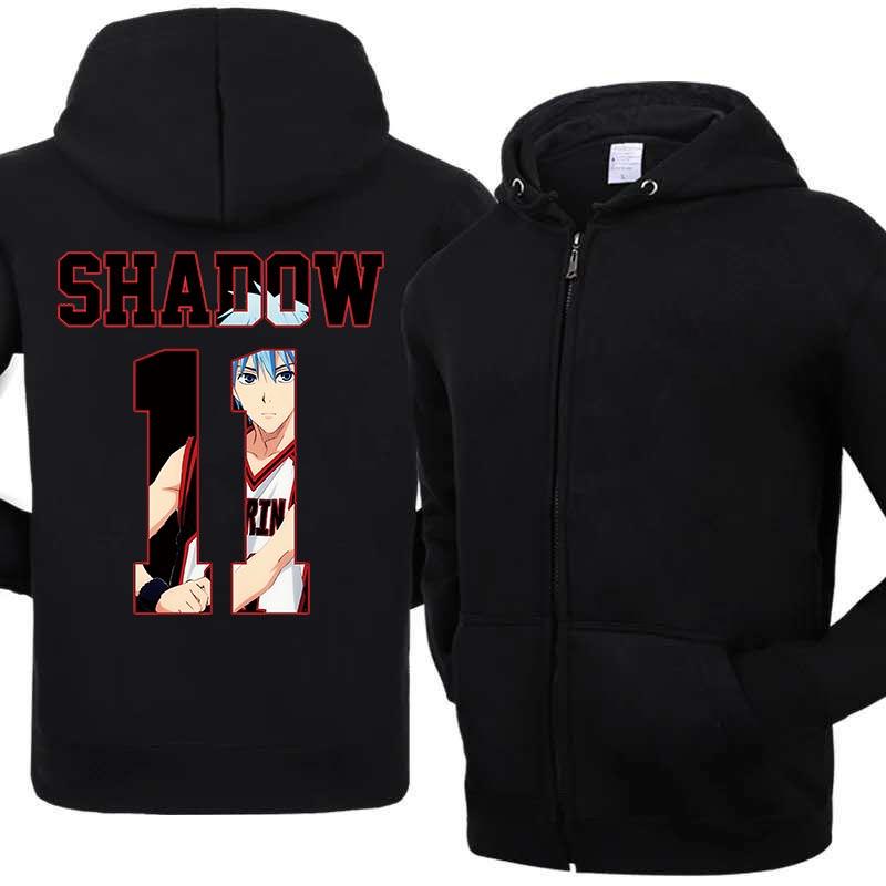Плюс размер Kuroko No Basket Kuroko Tetsuya куртка с капюшоном и принтом на молнии Мужская мода с капюшоном Свободная мужская одежда
Плюс размер Kuroko No Basket Kuroko Tetsuya куртка с капюшоном и принтом на молнии Мужская мода с капюшоном Свободная мужская одежда