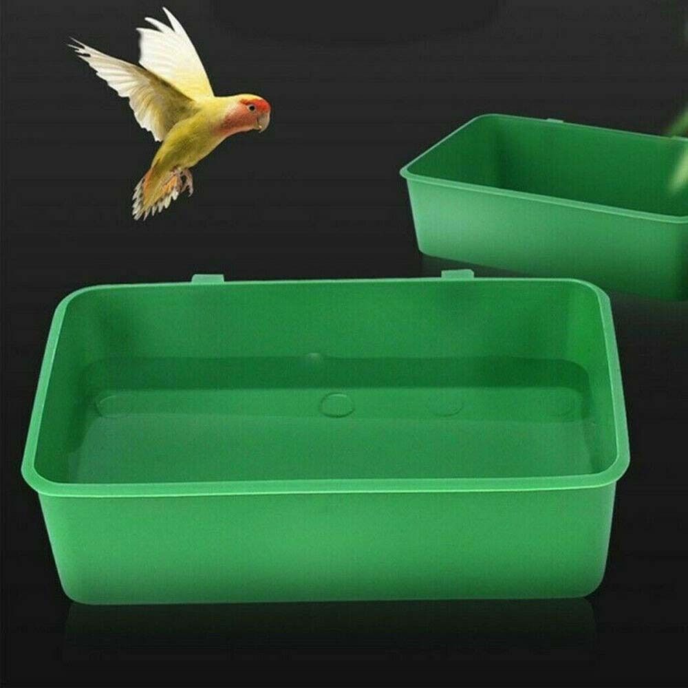 Box For Parrot Parakeet Pet Bird Bowl Bird Food Box Parrot Bath Basin Parakeet Food Dispenser
Box For Parrot Parakeet Pet Bird Bowl Bird Food Box Parrot Bath Basin Parakeet Food Dispenser