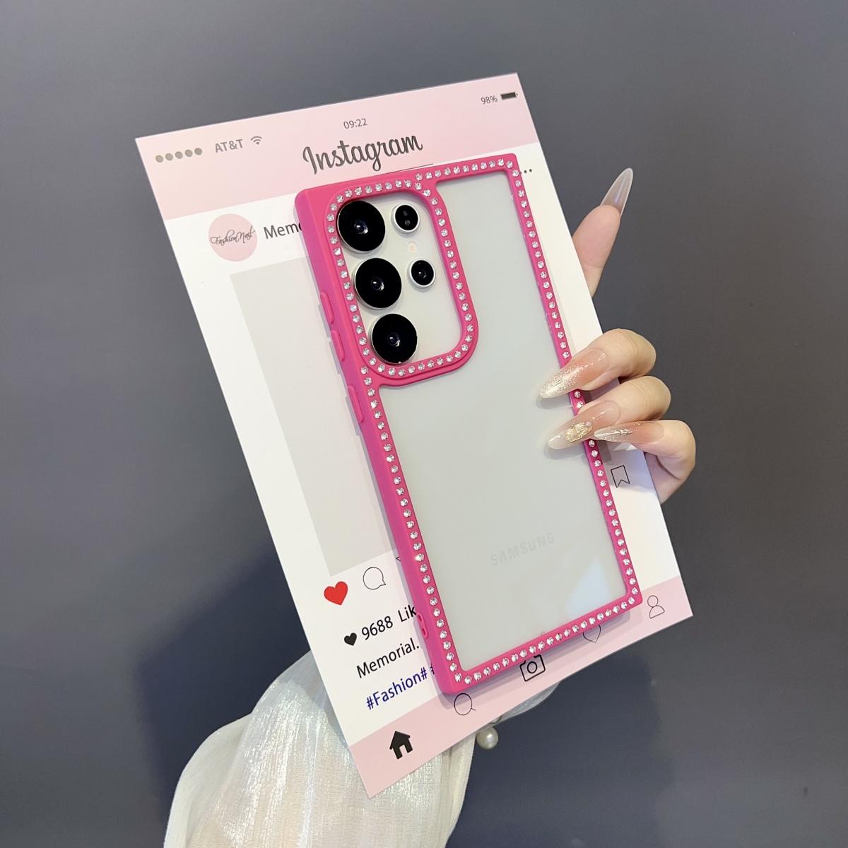 Bling Diamond Phone Case For Samsung S25 S24 FE S23 Ultra A56 A36 A16 A06 A15 Transparent Acrylic Girl s Gift Shiny Hard Cover Galaxy S25 Ultra
Bling Diamond Phone Case For Samsung S25 S24 FE S23 Ultra A56 A36 A16 A06 A15 Transparent Acrylic Girl s Gift Shiny Hard Cover Galaxy S25 Ultra