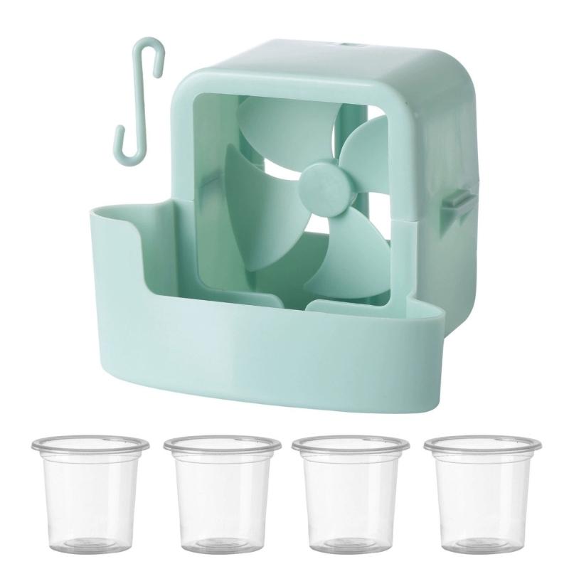 Reusable Fan Cooling Attachment Add Ice Cubes to Increase Winds Plastic Texture Suitable for Indoor Outdoor Spaces синій
Reusable Fan Cooling Attachment Add Ice Cubes to Increase Winds Plastic Texture Suitable for Indoor Outdoor Spaces синій