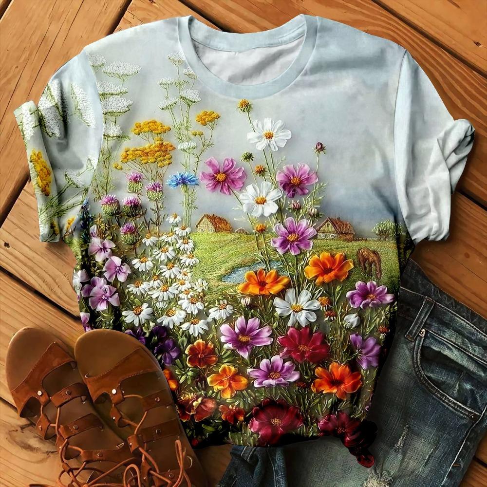 Любовь Цветочный Узор Сердце 3D Принт Футболки Женские Футболка с Коротким Рукавом и Круглым Вырезом Y2k Харадзюку Уличная Одежда Футболки Топ Женская Одежда XL
Любовь Цветочный Узор Сердце 3D Принт Футболки Женские Футболка с Коротким Рукавом и Круглым Вырезом Y2k Харадзюку Уличная Одежда Футболки Топ Женская Одежда XL