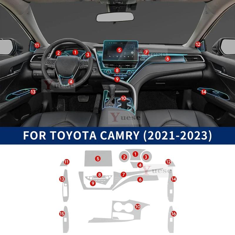 Для Toyota Camry - 10,1-дюймовая пленка из прозрачного ТПУ для центральной консоли, рычага переключения передач, навигации, приборной панели, окон дверей, наклейка на интерьер Left Driver seat
Для Toyota Camry - 10,1-дюймовая пленка из прозрачного ТПУ для центральной консоли, рычага переключения передач, навигации, приборной панели, окон дверей, наклейка на интерьер Left Driver seat