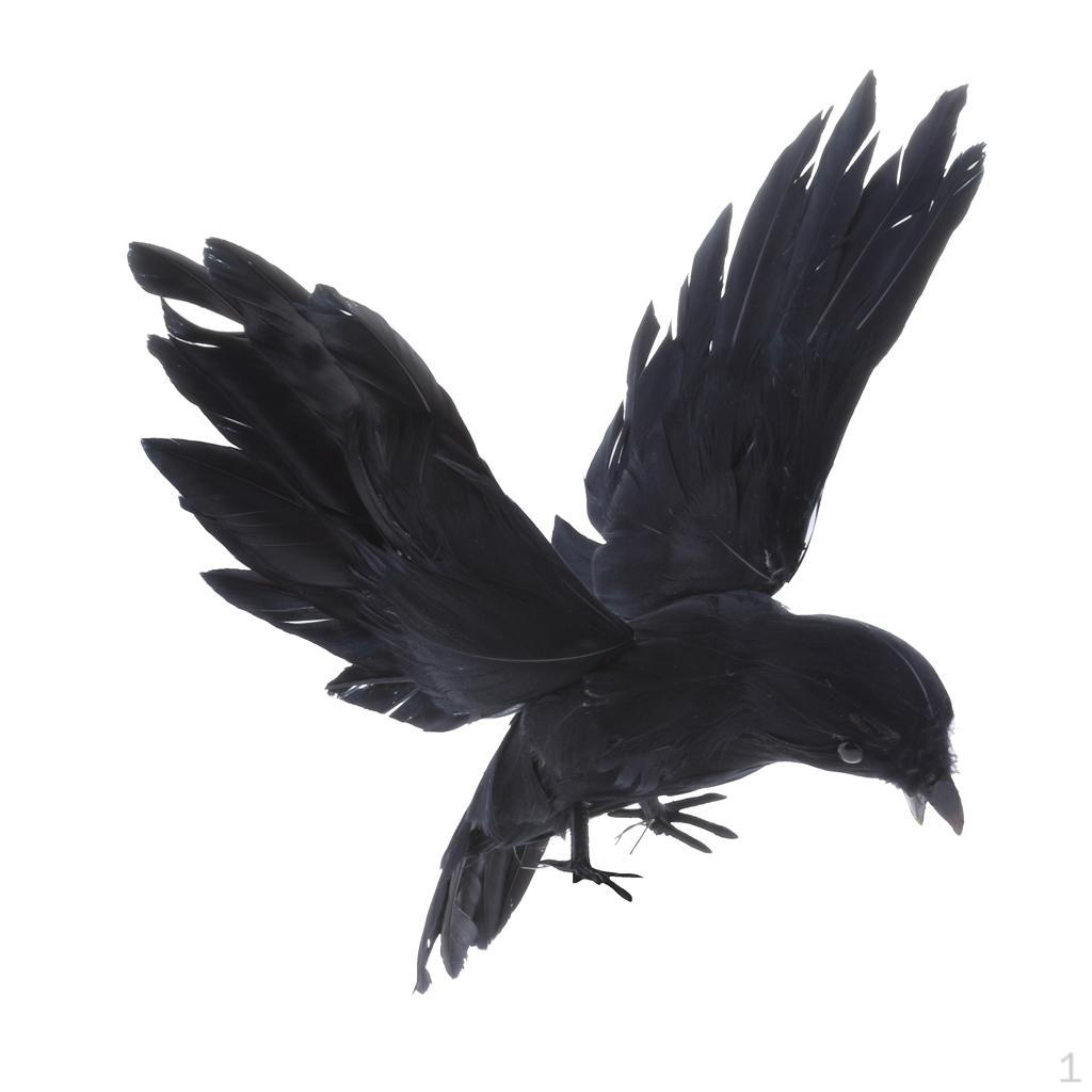Decoy Fishing Hunting Outdoor Garden Vivid Decor Flying Crow
Decoy Fishing Hunting Outdoor Garden Vivid Decor Flying Crow