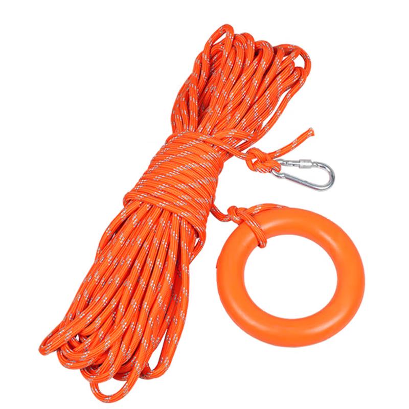 12mm Reflective Floating Rescue Rope with Hook and Buoy
12mm Reflective Floating Rescue Rope with Hook and Buoy