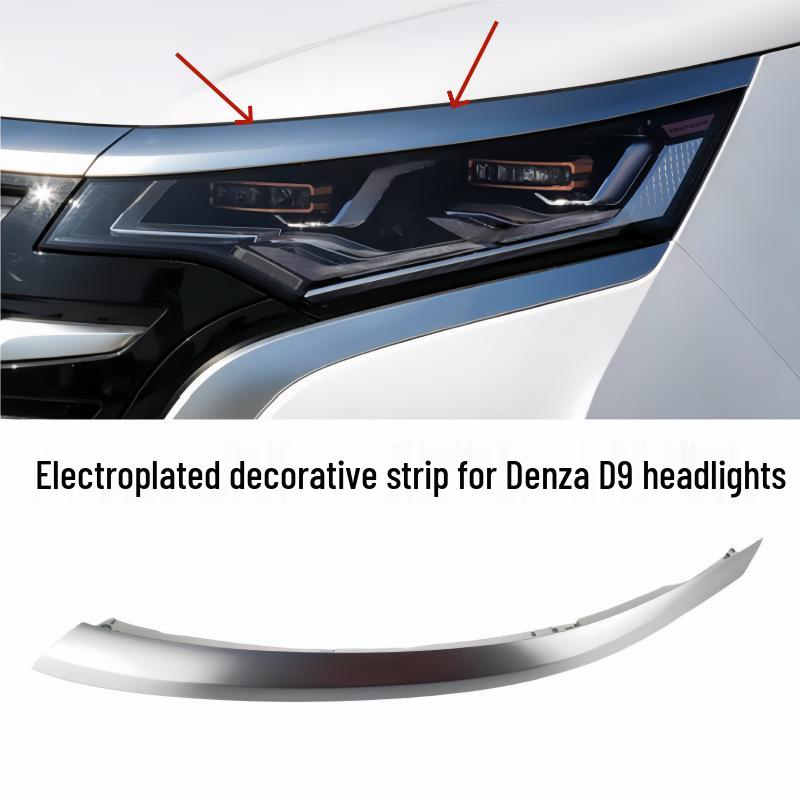 BYD D9 Headlight Chrome Plated Bright Strip Passenger s Side/R
BYD D9 Headlight Chrome Plated Bright Strip Passenger s Side/R