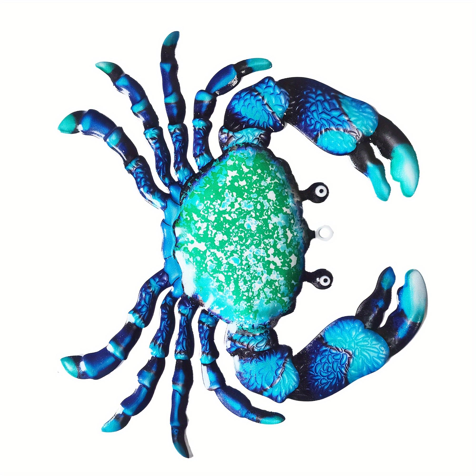 1PC Crab Iron wall decoration, suitable for garden, living room, kitchen, dining area, porch, terrace decoration, bar wall decoration синий
1PC Crab Iron wall decoration, suitable for garden, living room, kitchen, dining area, porch, terrace decoration, bar wall decoration синий