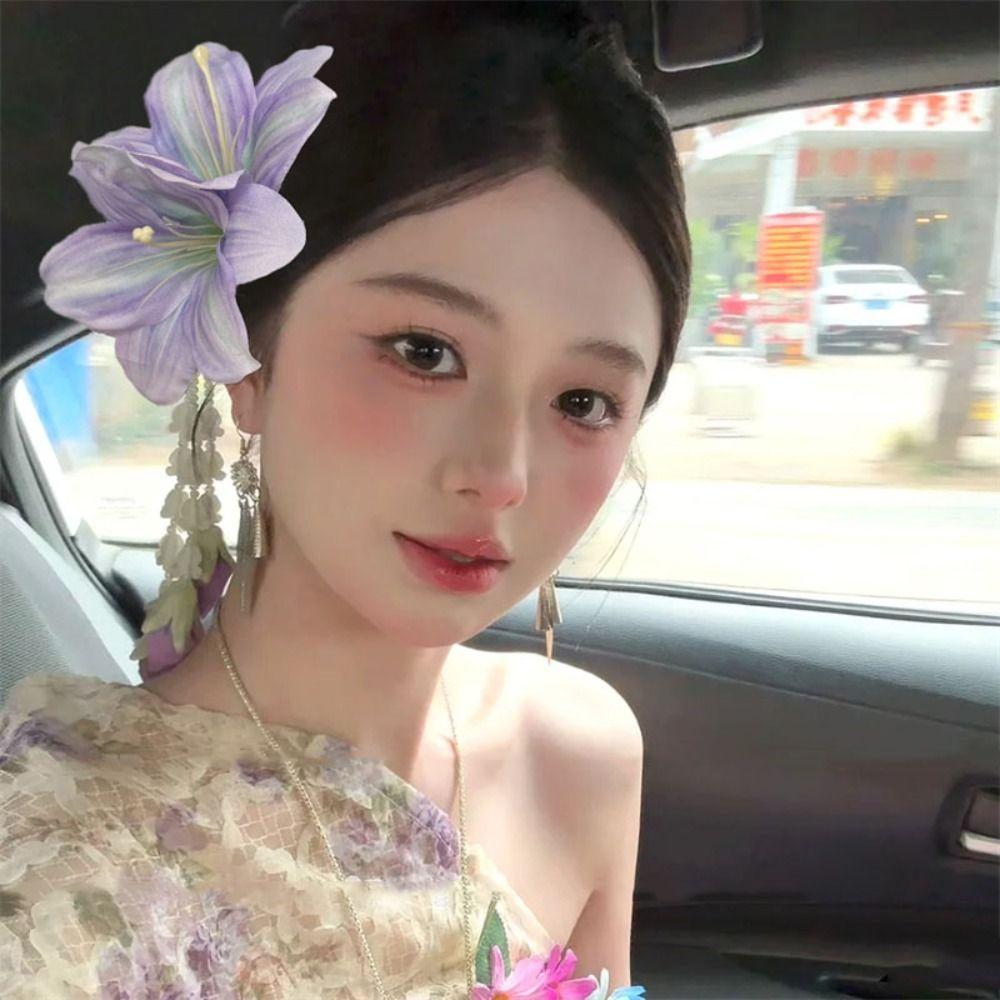 Cloth Simulation Flower Duckbill Clip Barrettes Bohemia Hairpins Creative Flower Hairpin Vacation помаранчевий
Cloth Simulation Flower Duckbill Clip Barrettes Bohemia Hairpins Creative Flower Hairpin Vacation помаранчевий