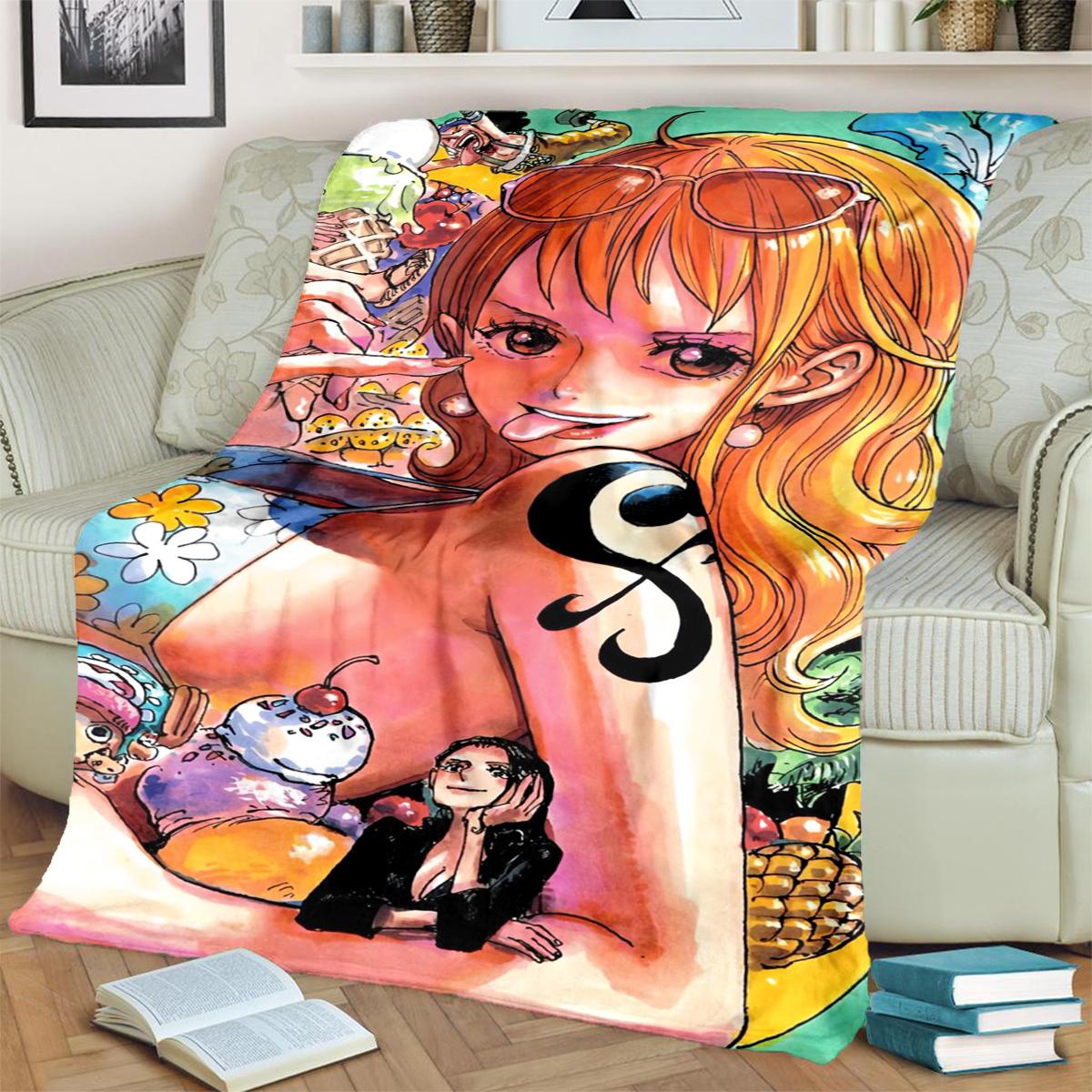 Ideal for Picnics Travel Beds and Sofas ONE PIECE Print Blanket Soft Warm Flannel Blanket for Home Bedrooms 75x90cm
Ideal for Picnics Travel Beds and Sofas ONE PIECE Print Blanket Soft Warm Flannel Blanket for Home Bedrooms 75x90cm