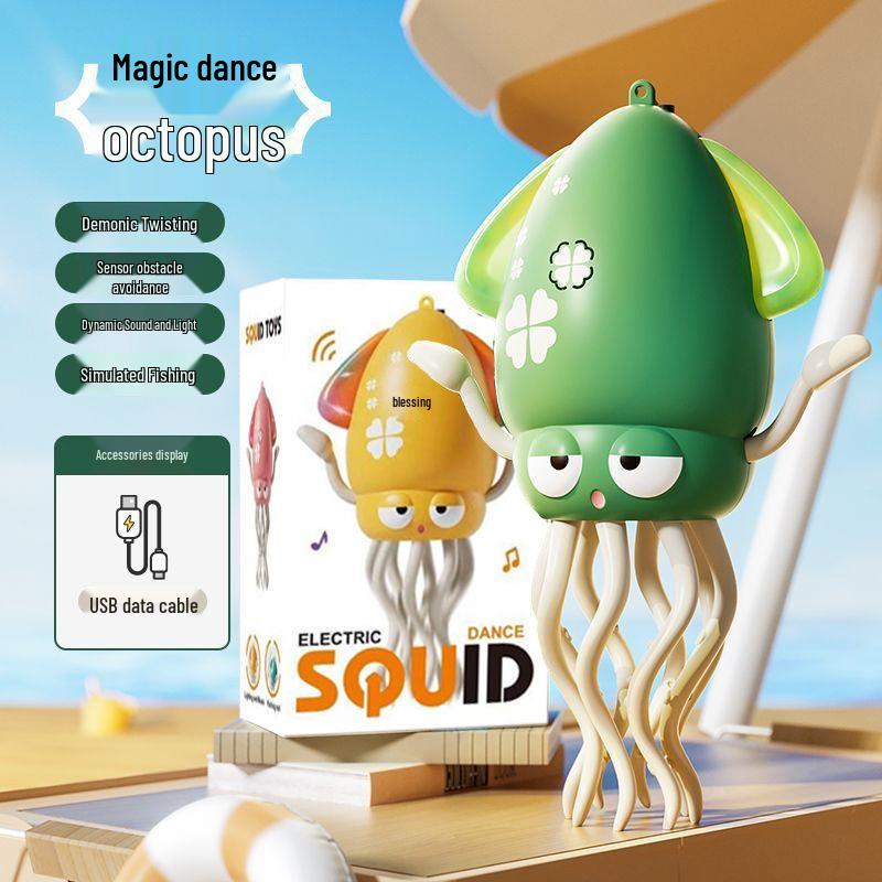 Волшебная танцующая игрушка-осьминог со звуком и светом - Снятие стресса у детей с технологией обхода препятствий
Волшебная танцующая игрушка-осьминог со звуком и светом - Снятие стресса у детей с технологией обхода препятствий