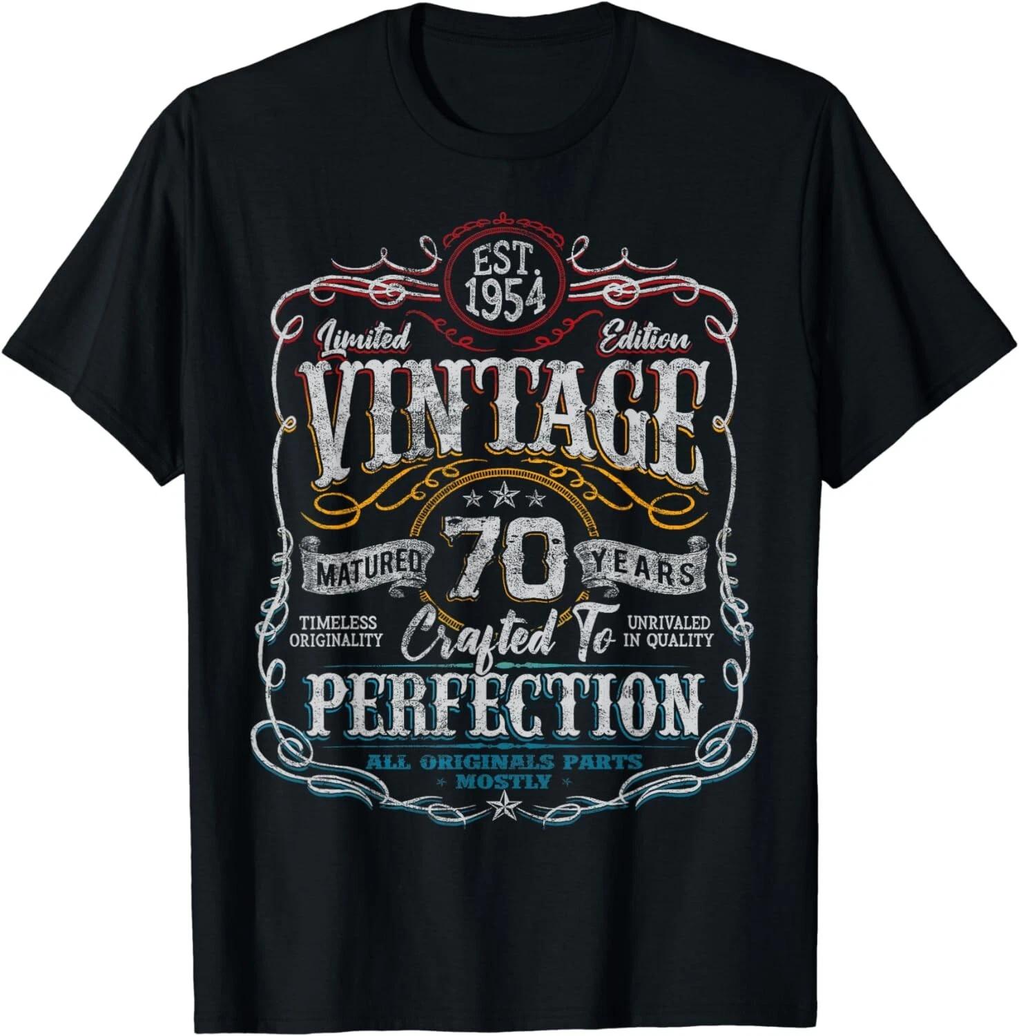 Vintage 1954 Limited Edition Shirt 70 year old 70th Birthday Gift Unisex T-Shirt 4XL
Vintage 1954 Limited Edition Shirt 70 year old 70th Birthday Gift Unisex T-Shirt 4XL