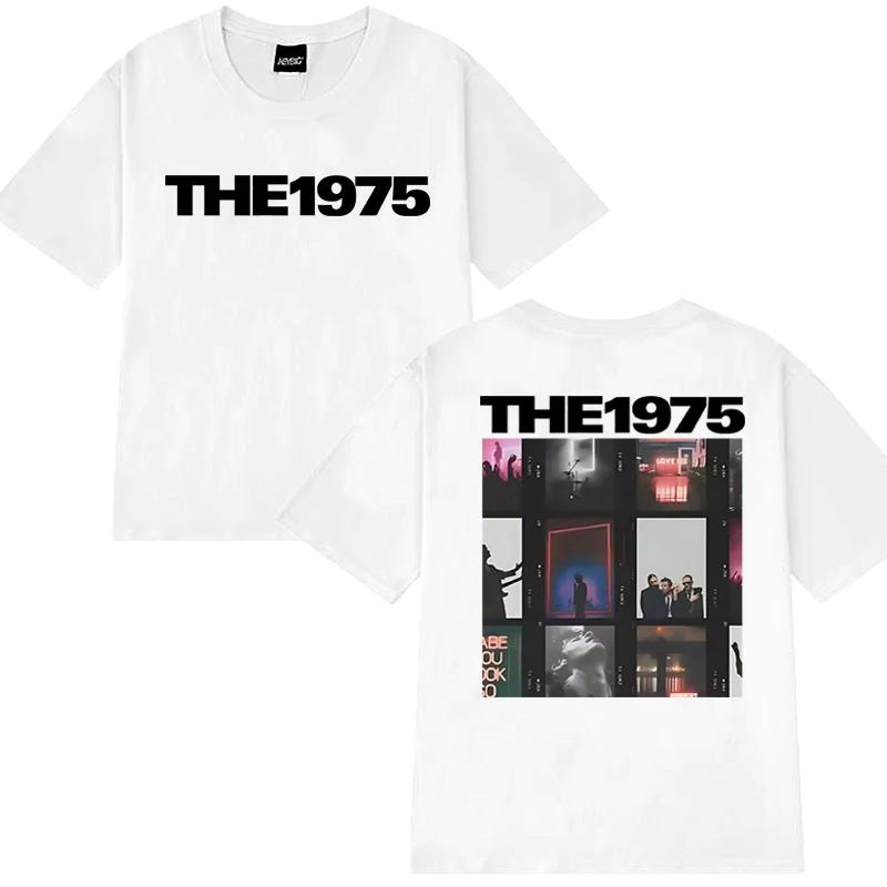 Hot Sale New Rock Band The 1975 Double Sided Print T Shirts Men Women Vintage Tops Unisex Oversized Cotton Short Sleeve T-shirt 4XL
Hot Sale New Rock Band The 1975 Double Sided Print T Shirts Men Women Vintage Tops Unisex Oversized Cotton Short Sleeve T-shirt 4XL