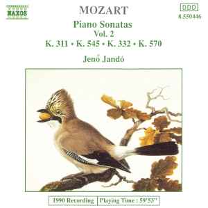 CD WOLFGANG AMADEUS MOZART JEN JAND Piano Sonatas Vol. 2 8550446 Naxos 1991 Germany ObiClassical Used
CD WOLFGANG AMADEUS MOZART JEN JAND Piano Sonatas Vol. 2 8550446 Naxos 1991 Germany ObiClassical Used