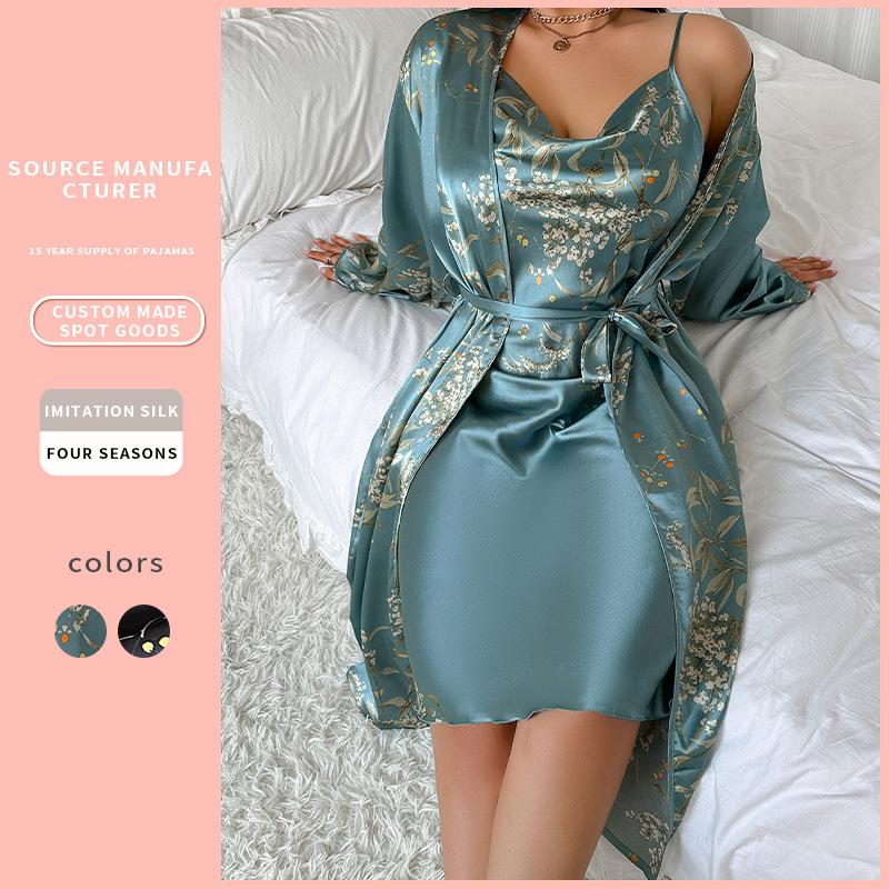 XL-5XL Plus Size Sexy Printed Pajamas Home Clothes Thin Style Can Be Worn Outside Pajamas Suit Lace-up Nightgown Two-piece Set 5XL
XL-5XL Plus Size Sexy Printed Pajamas Home Clothes Thin Style Can Be Worn Outside Pajamas Suit Lace-up Nightgown Two-piece Set 5XL