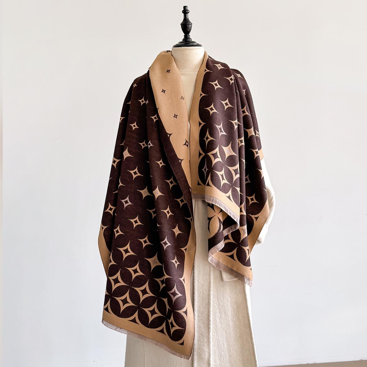 Autumn And Winter European And American Camellia Retro Fashion Imitation Cashmere Women S Warm Scarf Tassel Long Shawl
Autumn And Winter European And American Camellia Retro Fashion Imitation Cashmere Women S Warm Scarf Tassel Long Shawl