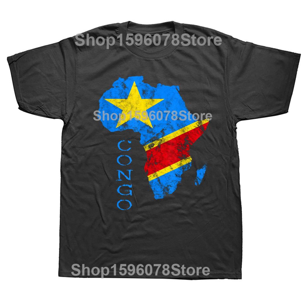 Funny Congo Africa Map Congolese Flag African Classic TShirt Summer T Shirts Cotton Short Sleeve Oversized Loose Tshirt Tops 4XL
Funny Congo Africa Map Congolese Flag African Classic TShirt Summer T Shirts Cotton Short Sleeve Oversized Loose Tshirt Tops 4XL