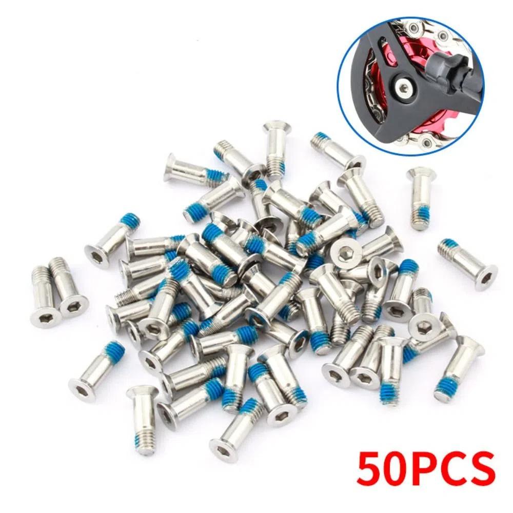 50Pcs M5 Rear Derailleur Pulley Fixing Bolts Bicycle Rear Guide Wheel Screw Bicycle Parts срібний
50Pcs M5 Rear Derailleur Pulley Fixing Bolts Bicycle Rear Guide Wheel Screw Bicycle Parts срібний