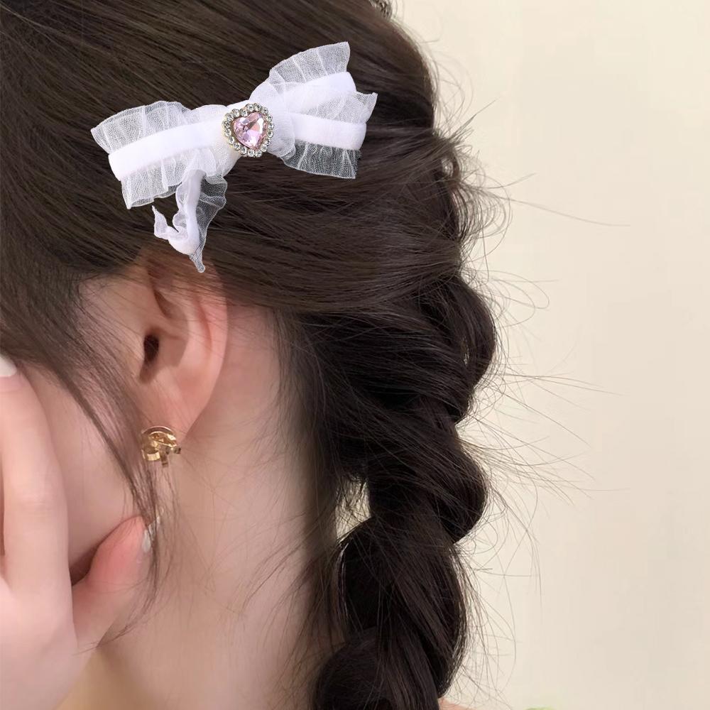 White Lace Bow Hair Clips for Girls Kawii Barrettes Cute Heart Hair Accessoires Kids Colored Ribbon Woman Hairpins Hairgrip
White Lace Bow Hair Clips for Girls Kawii Barrettes Cute Heart Hair Accessoires Kids Colored Ribbon Woman Hairpins Hairgrip