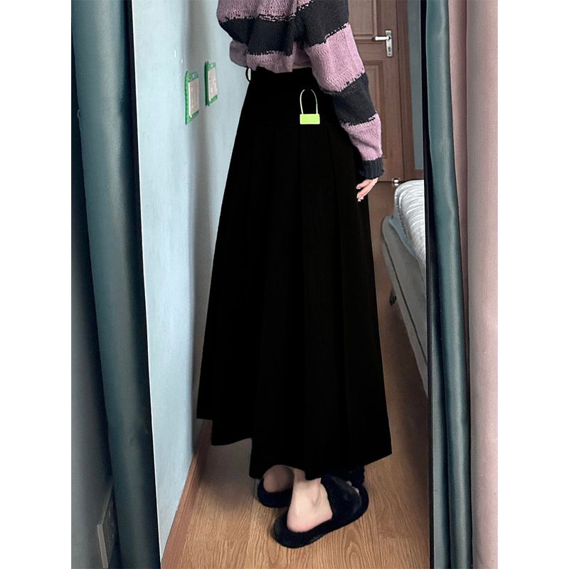 Pear-Shaped Body Shape, Gray Suit, Pleated Skirt for Women, Spring Season, High-Waisted, Slimming, Mid-Length A-Line Skirt for Plus-Size Girls Black Regular XL
Pear-Shaped Body Shape, Gray Suit, Pleated Skirt for Women, Spring Season, High-Waisted, Slimming, Mid-Length A-Line Skirt for Plus-Size Girls Black Regular XL