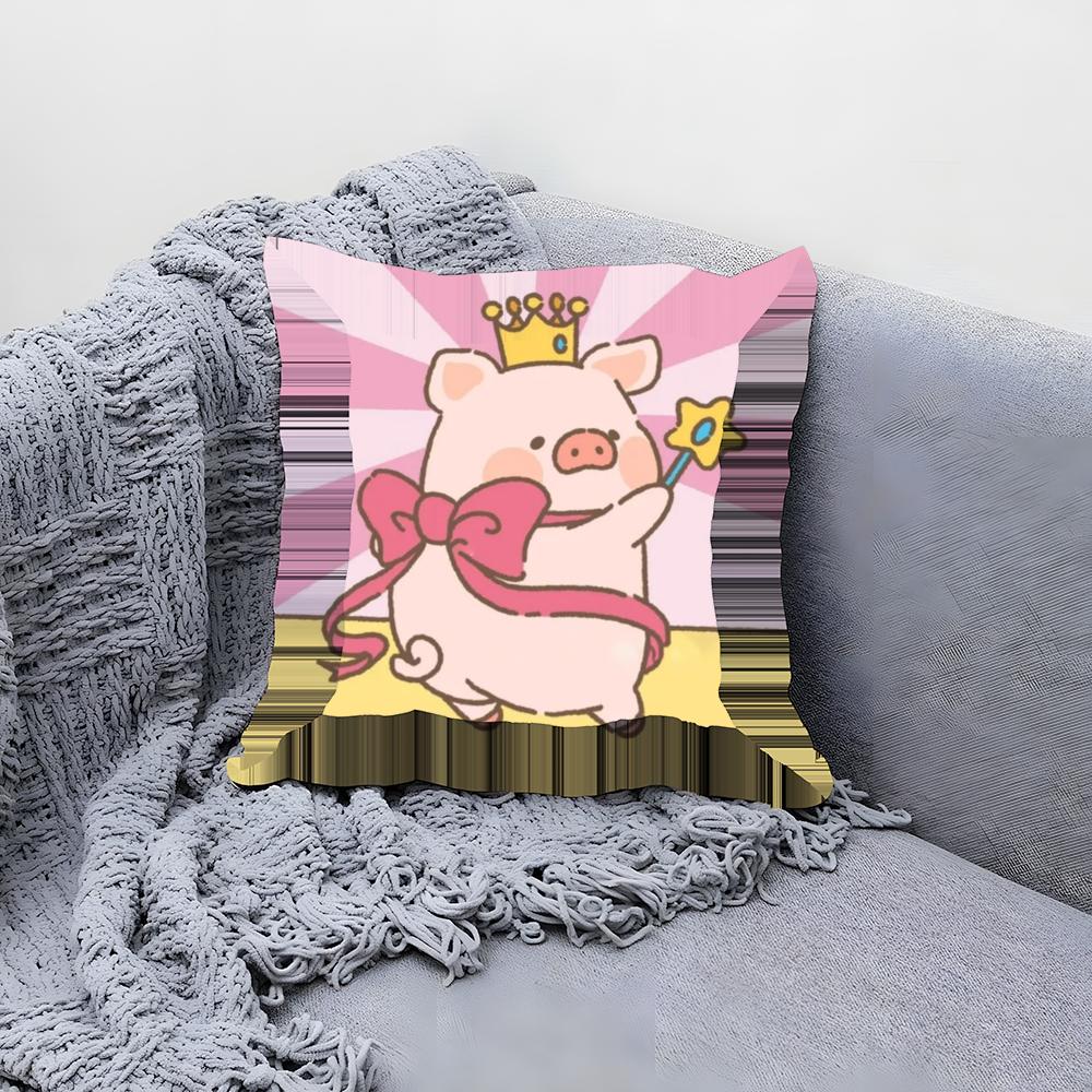 Cartoon L-Lulu Pig Pink Cushion Cover Comfortable Reversible Pillow Cover Ideal for Car Sofa Bedroom & Beyond 30cmx30cm
Cartoon L-Lulu Pig Pink Cushion Cover Comfortable Reversible Pillow Cover Ideal for Car Sofa Bedroom & Beyond 30cmx30cm