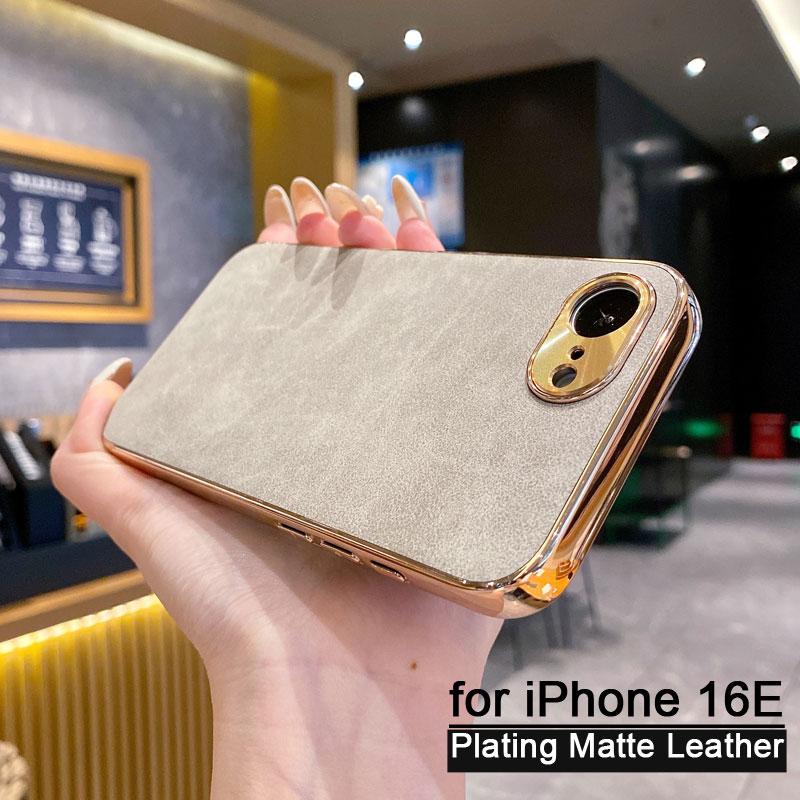 16e матовый кожаный чехол для телефона iPhone 16E 16 Plus 15 14 Pro Max противоударный защитный чехол для объектива задняя крышка бампер for iPhone 16E серый
16e матовый кожаный чехол для телефона iPhone 16E 16 Plus 15 14 Pro Max противоударный защитный чехол для объектива задняя крышка бампер for iPhone 16E серый