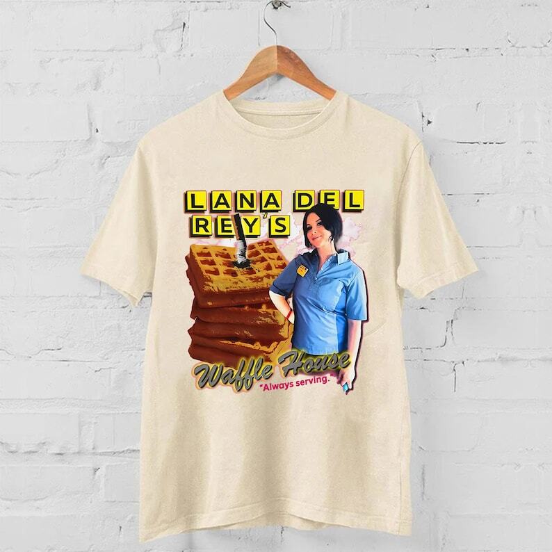 Lana Del Rey039s Waffle House Always Serving Lana Del Rey Unisex Tshirt KH9109 Unisex T-Shirt XXL
Lana Del Rey039s Waffle House Always Serving Lana Del Rey Unisex Tshirt KH9109 Unisex T-Shirt XXL