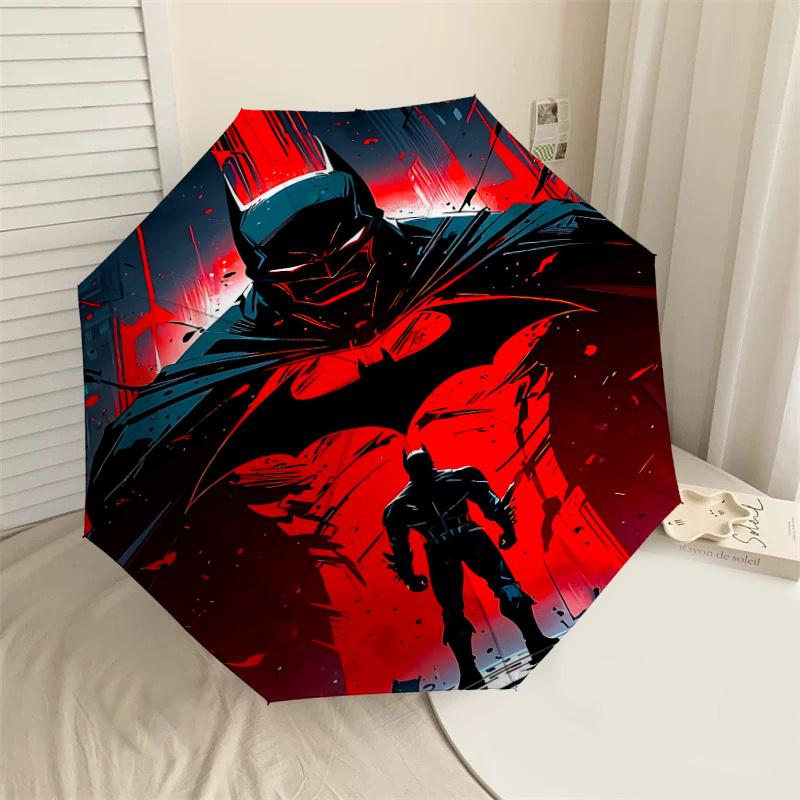 1PC Warner Batman Red Automatic Open/Close Umbrella with Windproof, 80-Rib Sturdy Canopy, Durable Ribs1297A
1PC Warner Batman Red Automatic Open/Close Umbrella with Windproof, 80-Rib Sturdy Canopy, Durable Ribs1297A