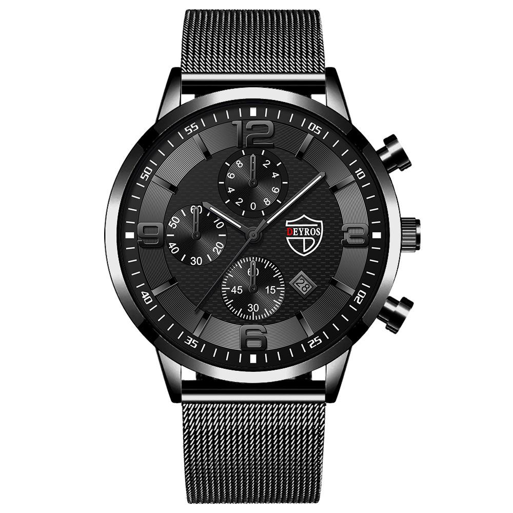 Fashion Mesh Belt Men S Calendar Watch Men S Luminous Calendar Quartz Watch Watch
Fashion Mesh Belt Men S Calendar Watch Men S Luminous Calendar Quartz Watch Watch