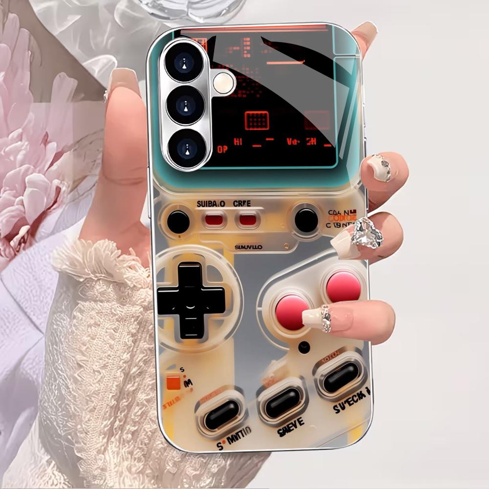 Video game console Simplicity High-end Electroplating Glass PhoneCase for Samsung Galaxy S26 S25 S24 S23 S22 S21 FE,Ultra,Plus GalaxyS25
Video game console Simplicity High-end Electroplating Glass PhoneCase for Samsung Galaxy S26 S25 S24 S23 S22 S21 FE,Ultra,Plus GalaxyS25