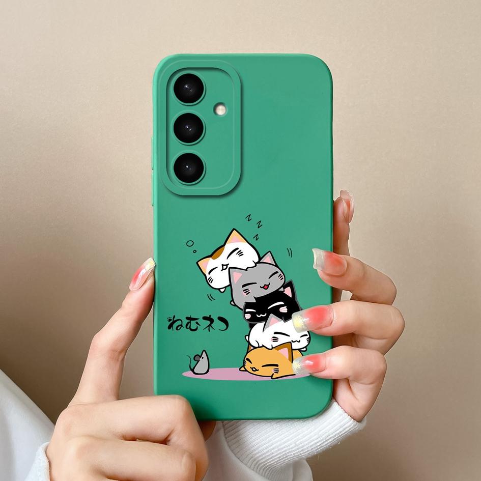 Милые чехлы с изображением кошек для Samsung A56 A26 A16 S25 Plus Ultra F14 A05 A36 A05S, бампер, милый узор с заживлением, силиконовые ультратонкие новые чехлы, прочные для Samsung Samsung A05
Милые чехлы с изображением кошек для Samsung A56 A26 A16 S25 Plus Ultra F14 A05 A36 A05S, бампер, милый узор с заживлением, силиконовые ультратонкие новые чехлы, прочные для Samsung Samsung A05