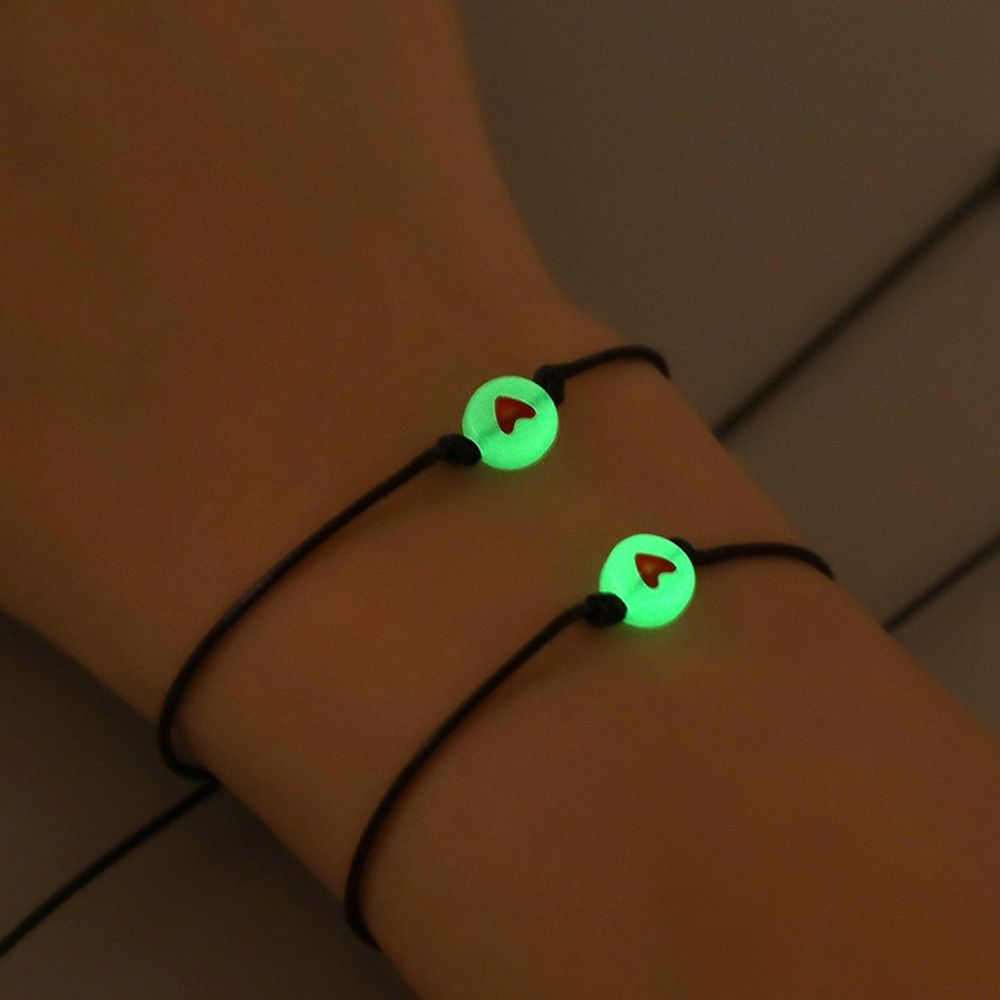Hand Rope Love Heart Luminous Bracelets Female Hand Chain Korean Style Bracelets Couple Bracelets
Hand Rope Love Heart Luminous Bracelets Female Hand Chain Korean Style Bracelets Couple Bracelets