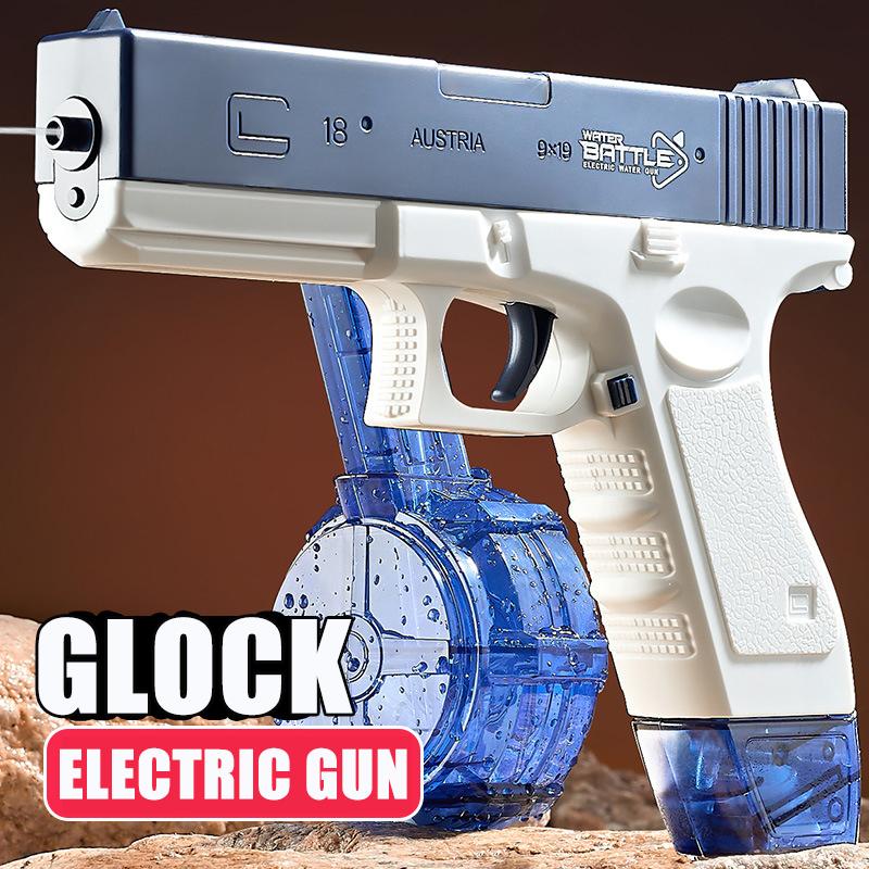Электрический водяной пистолет Glock, игрушечный портативный водяной пистолет, автоматический водяной пистолет, игрушки, электрический взрывной водяной пистолет, детская уличная вода
Электрический водяной пистолет Glock, игрушечный портативный водяной пистолет, автоматический водяной пистолет, игрушки, электрический взрывной водяной пистолет, детская уличная вода