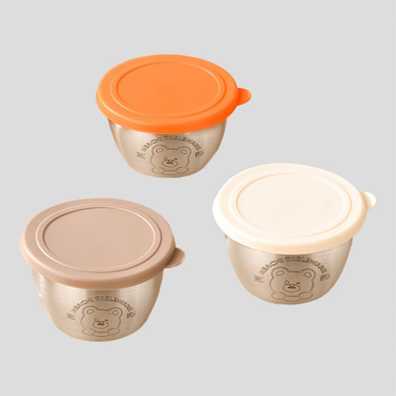 3pcs 304 Stainless Steel Leak-Proof Sauce Dispenser Condiment Container Portable Dipping Box with Airtight Seal Kitchen Supplies
3pcs 304 Stainless Steel Leak-Proof Sauce Dispenser Condiment Container Portable Dipping Box with Airtight Seal Kitchen Supplies