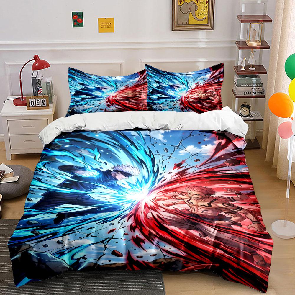 Blue-red energy clash pattern. Bedding sets Duvet cover sets Duvet covers Pillowcases(1 * Duvet Cover 2 * Pillowcases, without duvet insert) 135x200cm
Blue-red energy clash pattern. Bedding sets Duvet cover sets Duvet covers Pillowcases(1 * Duvet Cover 2 * Pillowcases, without duvet insert) 135x200cm