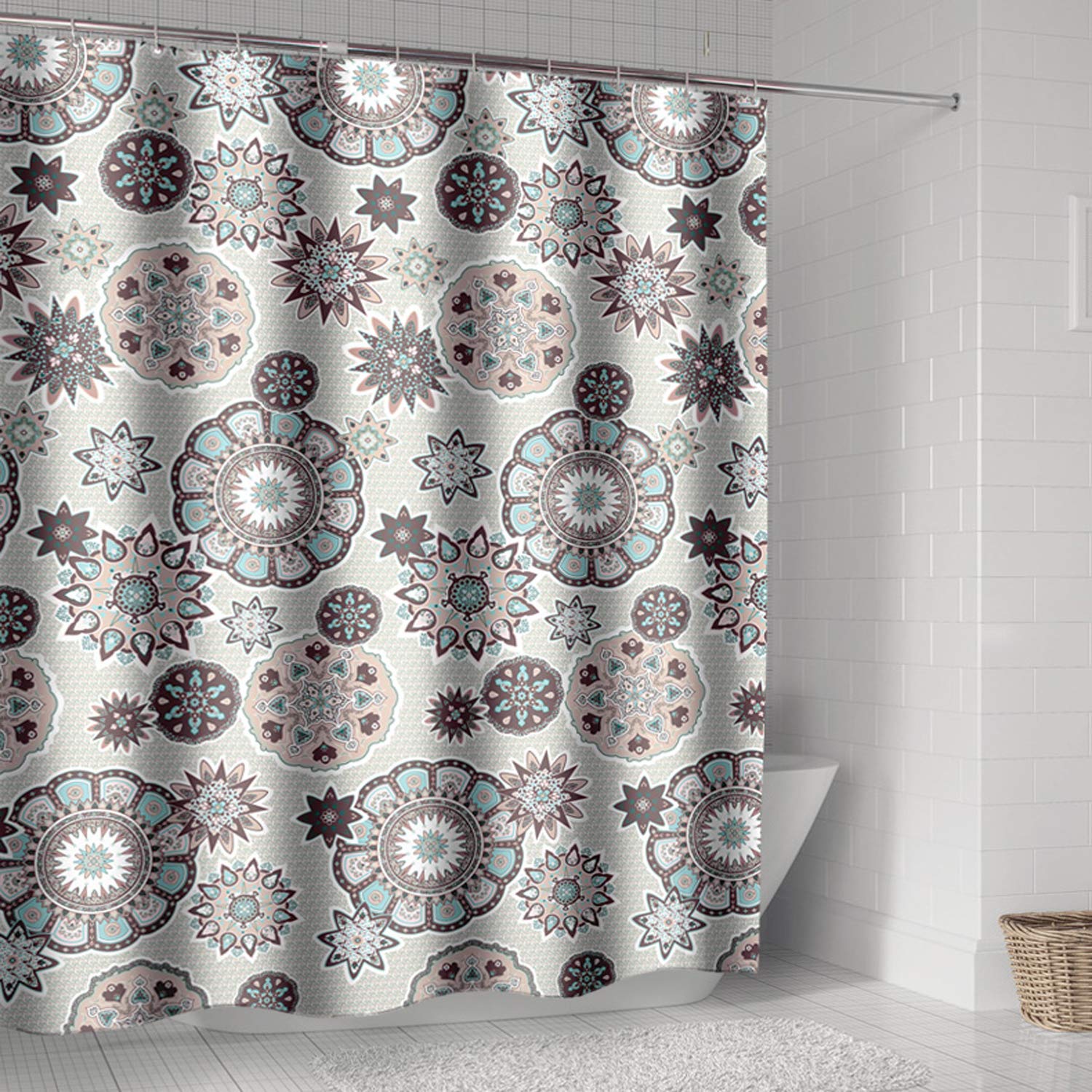 Hootown Shower Nordic Mildew Premium Polyester 150x180cm Curtain, Style, Resistant, Waterproof, Privacy, Quick-Drying, Thick, Fabric,
Hootown Shower Nordic Mildew Premium Polyester 150x180cm Curtain, Style, Resistant, Waterproof, Privacy, Quick-Drying, Thick, Fabric,