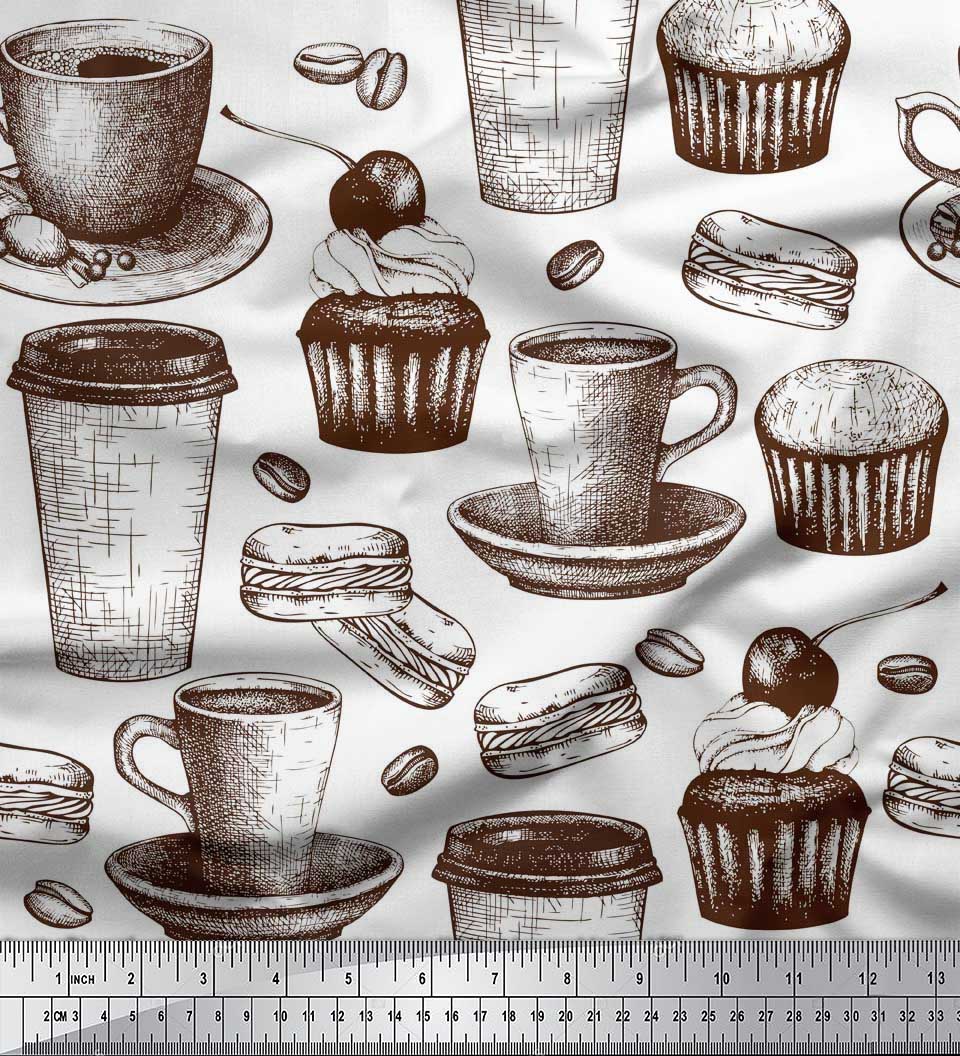 Soimoi Japan Креп-сатин Тканина для бургерів, кексів і чашок Декоративна тканина з принтом 42 дюйми 42 Inch Wide - Poly Crepe білий
Soimoi Japan Креп-сатин Тканина для бургерів, кексів і чашок Декоративна тканина з принтом 42 дюйми 42 Inch Wide - Poly Crepe білий