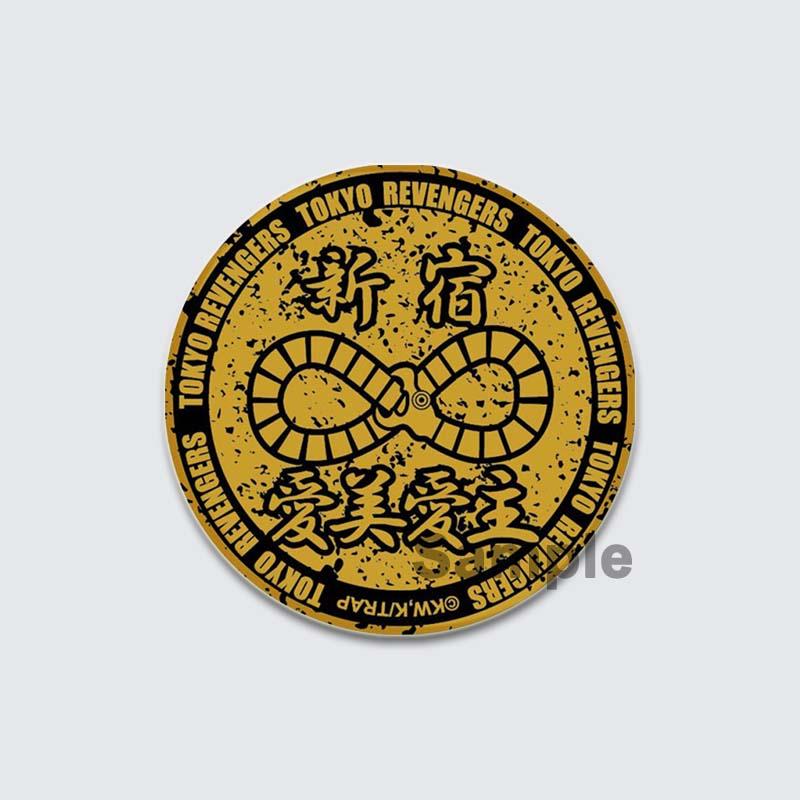 32/44/58 мм Tokyo Revengers Tinplate Pin Круглые мультяшные броши для рюкзака Одежда Аксессуары Аниме Коллекция Значки Шляпы Украшения Подарки 32mm