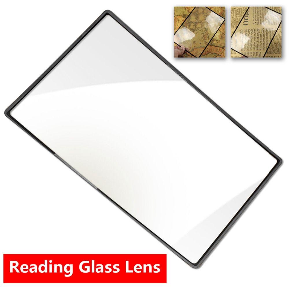 A5 Flat PVC Transparent Book Page Magnification X3 Magnifying Magnifier Sheet Reading Glass Lens
A5 Flat PVC Transparent Book Page Magnification X3 Magnifying Magnifier Sheet Reading Glass Lens