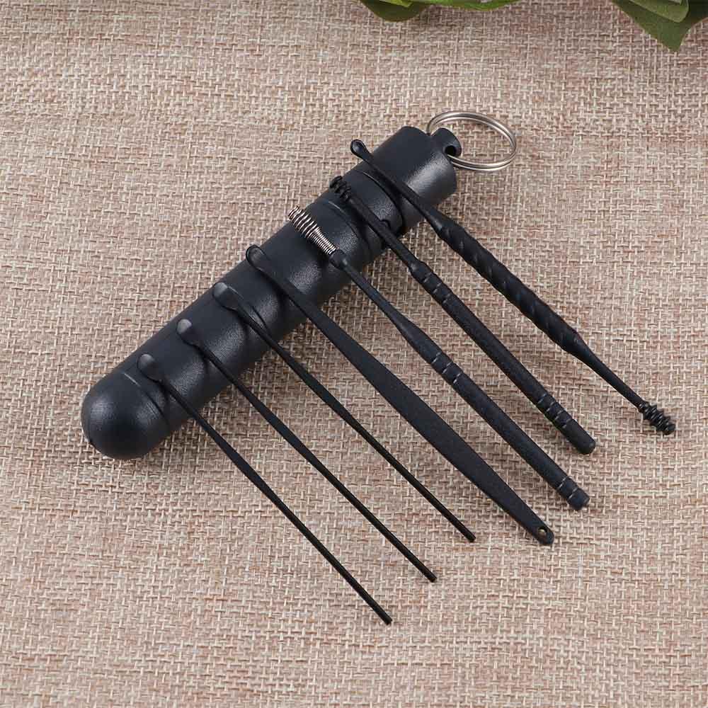 Massage Spiral Ear Care Tools Ear Canal Cleaner Spoon Ear Wax Removal Tool Dual-end Wax Remover чорний
Massage Spiral Ear Care Tools Ear Canal Cleaner Spoon Ear Wax Removal Tool Dual-end Wax Remover чорний