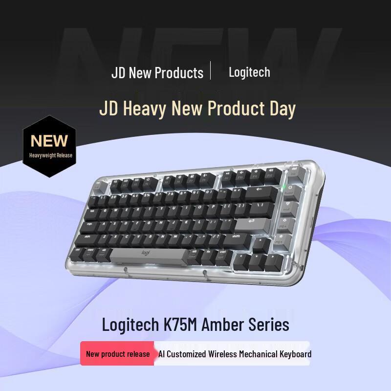 Logitech G ALTO KEYS K75M AI Custom Wireless Mechanical Keyboard
Logitech G ALTO KEYS K75M AI Custom Wireless Mechanical Keyboard