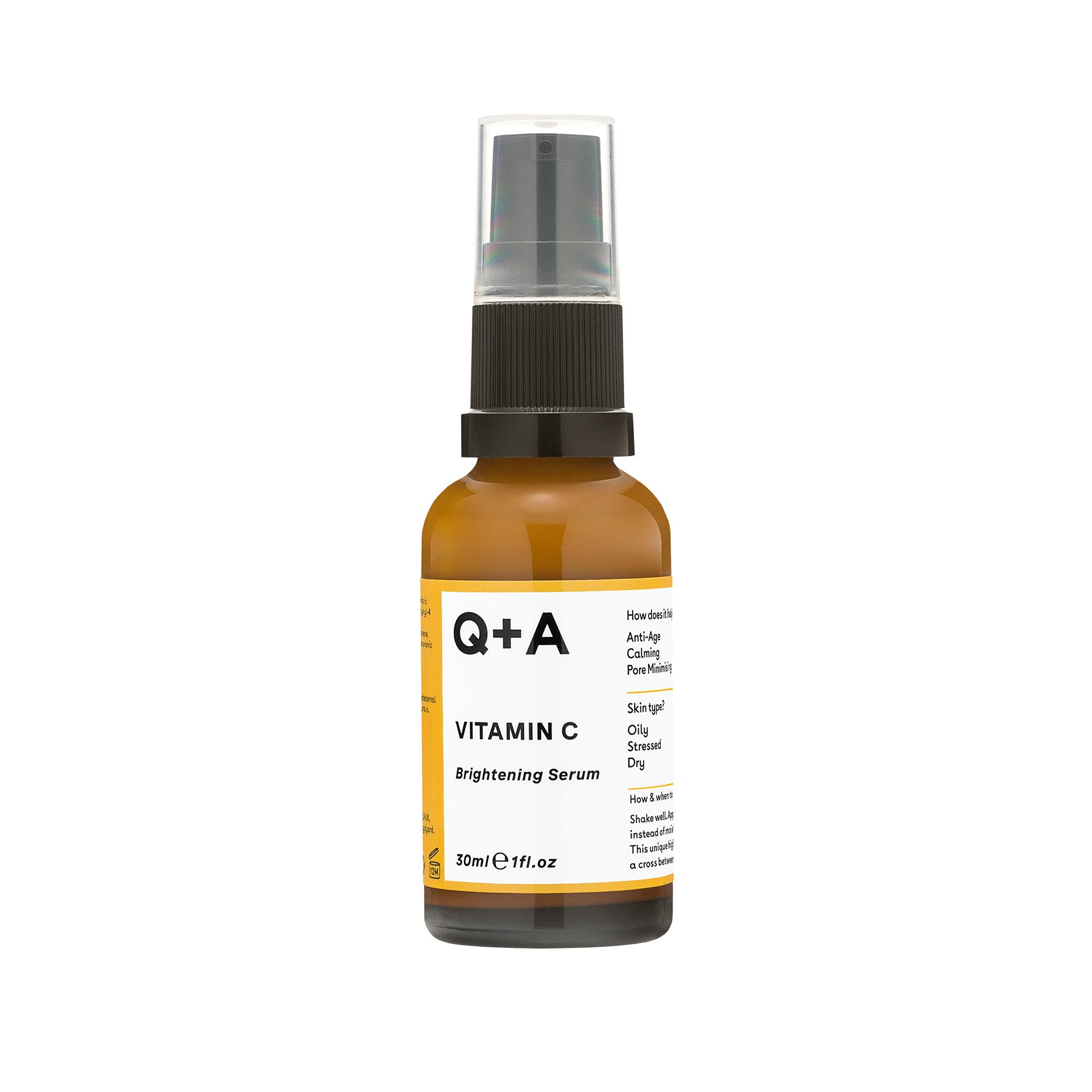 Q+A - Vitamic C Brightening Serum, 30 мл - освітлююча сироватка для обличчя з вітаміном С
Q+A - Vitamic C Brightening Serum, 30 мл - освітлююча сироватка для обличчя з вітаміном С