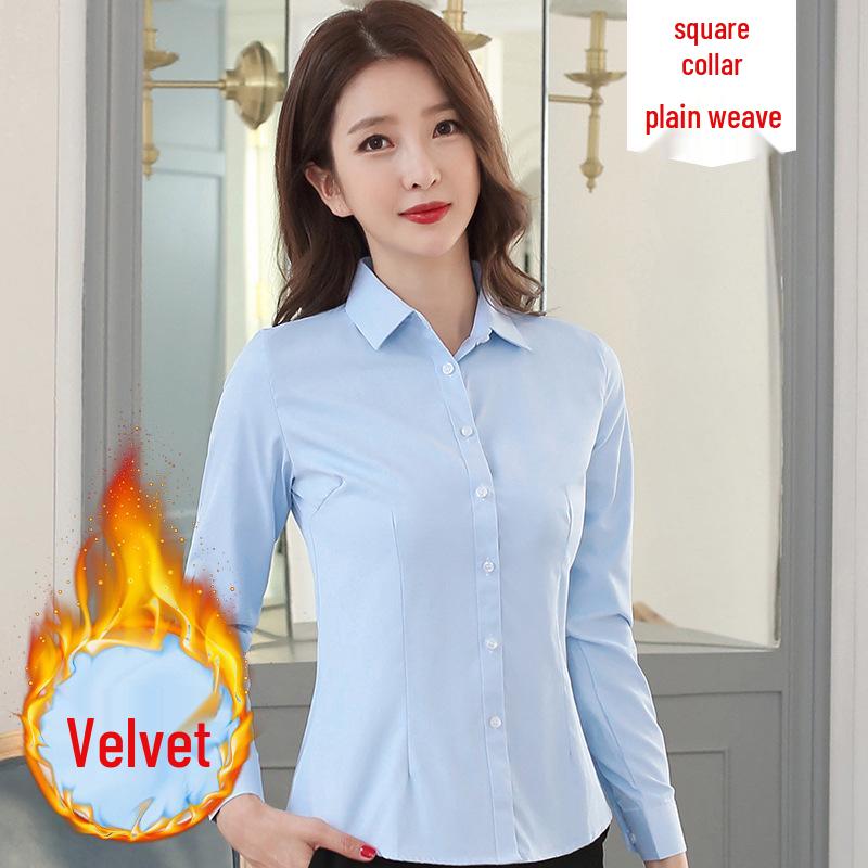 Women s Winter Slimming Velvet Workwear Shirt - Warm & Thickened S
Women s Winter Slimming Velvet Workwear Shirt - Warm & Thickened S