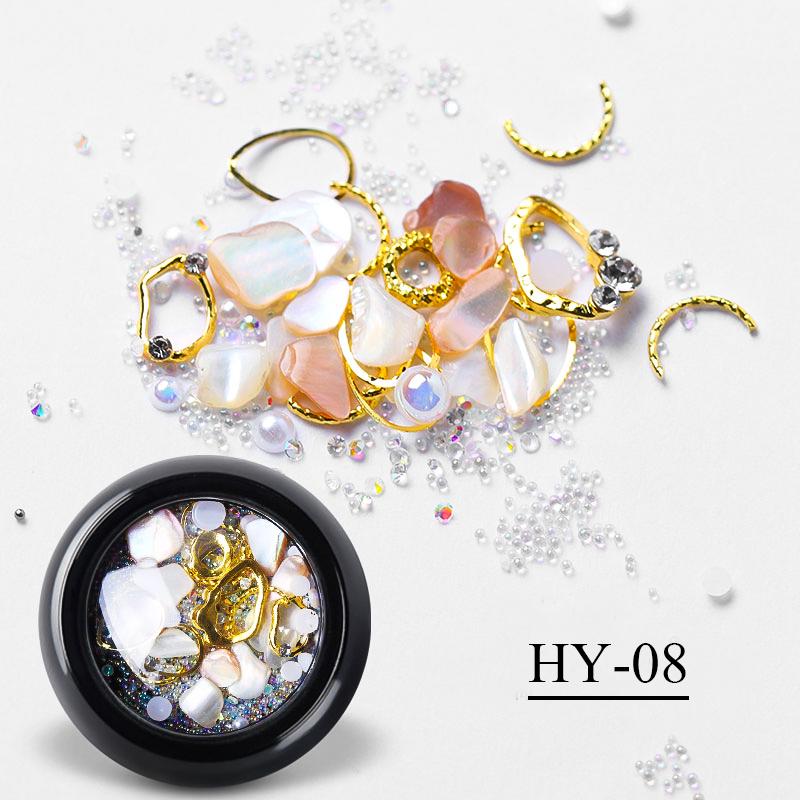 Дизайн ногтей блестящий полый сплав металлический каркас бусины горный хрусталь 3D ракушка с плоской задней частью заклепки украшения
Дизайн ногтей блестящий полый сплав металлический каркас бусины горный хрусталь 3D ракушка с плоской задней частью заклепки украшения