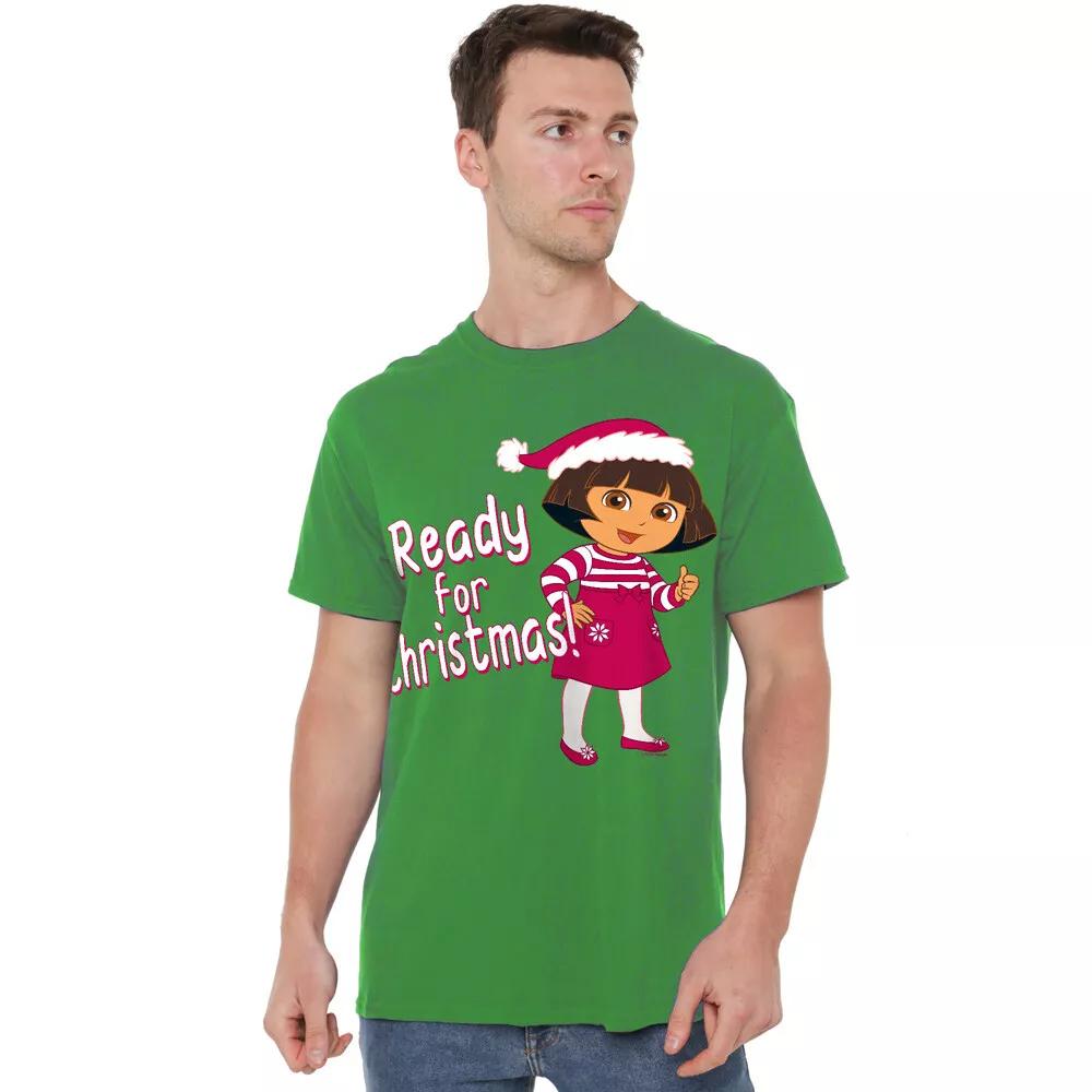 Dora The Explorer Dora Ready For The Holidays 100% Cotton T-shirt Mens Tees Top S-2XL, Kelly Green XL
Dora The Explorer Dora Ready For The Holidays 100% Cotton T-shirt Mens Tees Top S-2XL, Kelly Green XL